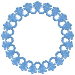 Round frame pattern