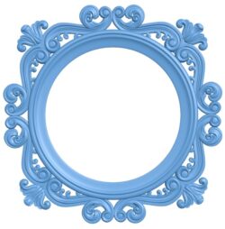 Round frame pattern