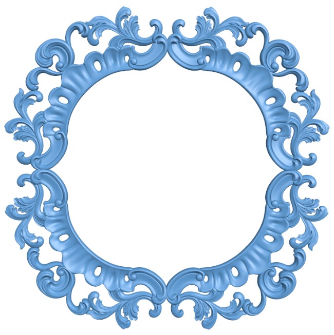 Round frame pattern (6)