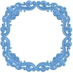 Round frame pattern