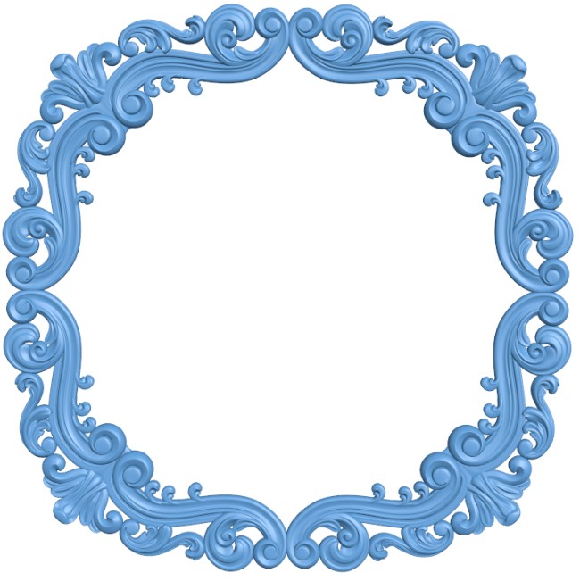 Round frame pattern (7)