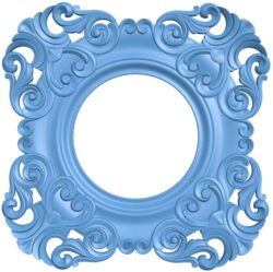 Round frame pattern