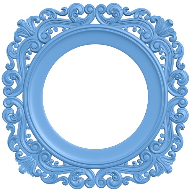 Round frame pattern