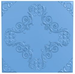 Square decor pattern