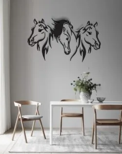 Three horses