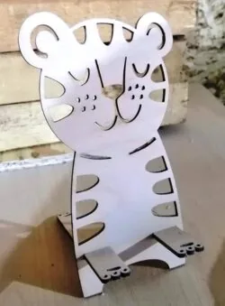 Tiger phone stand