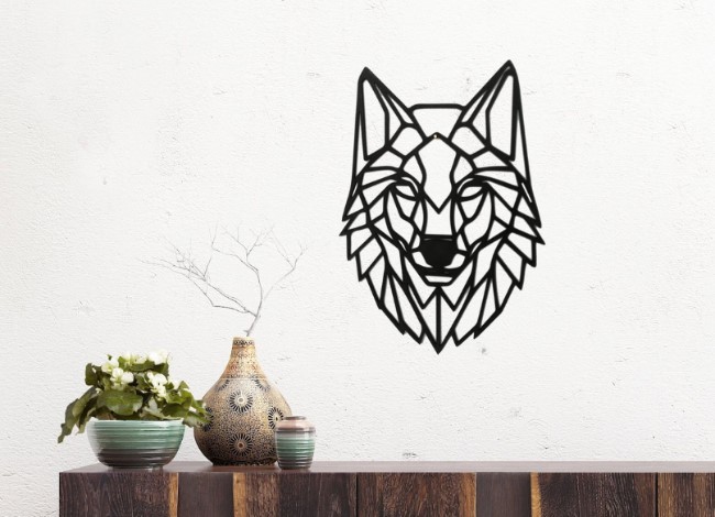 Wolf Wall – 3D Model – Vector files