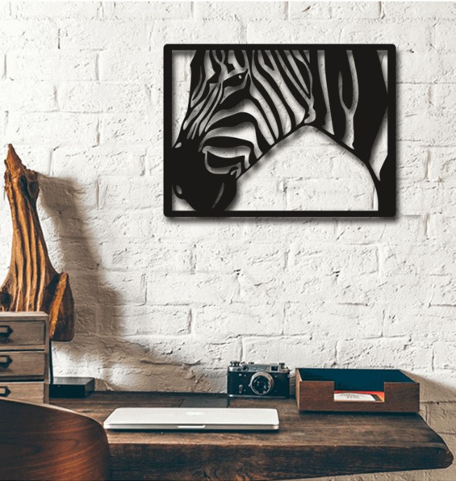 Zebra Wall Decoration Home