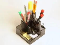 Acrylic office organization