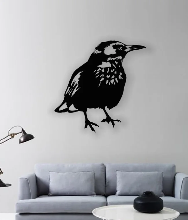 Bird wall dercor