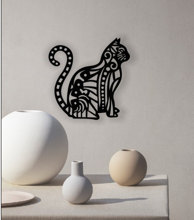 Cat wall decor