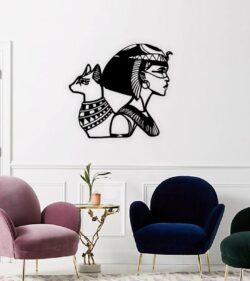 Cleopatra wall decor