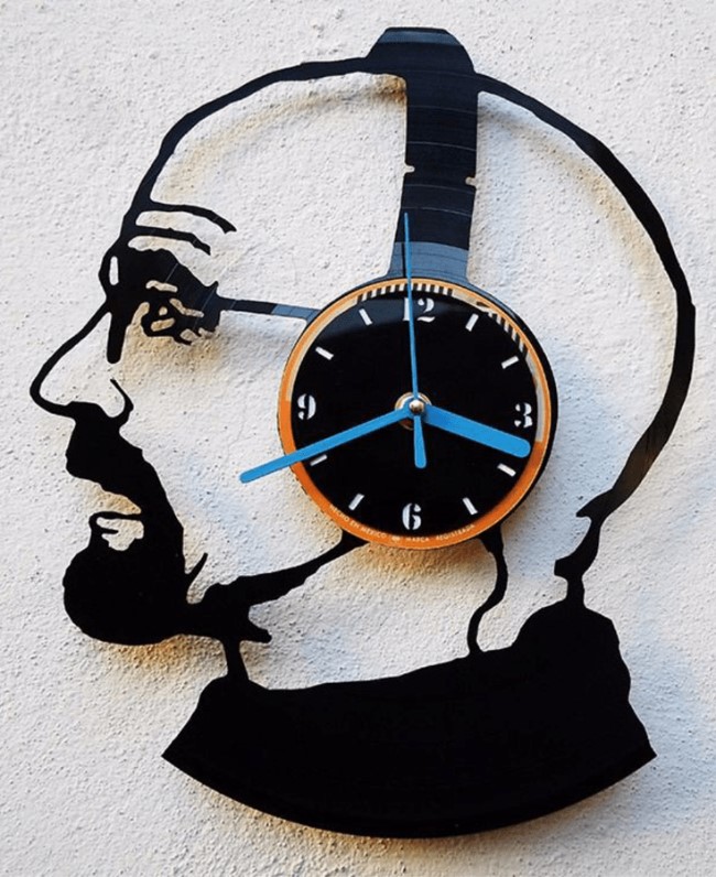 Clock headset