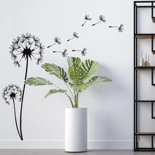 Dandelion wall decor