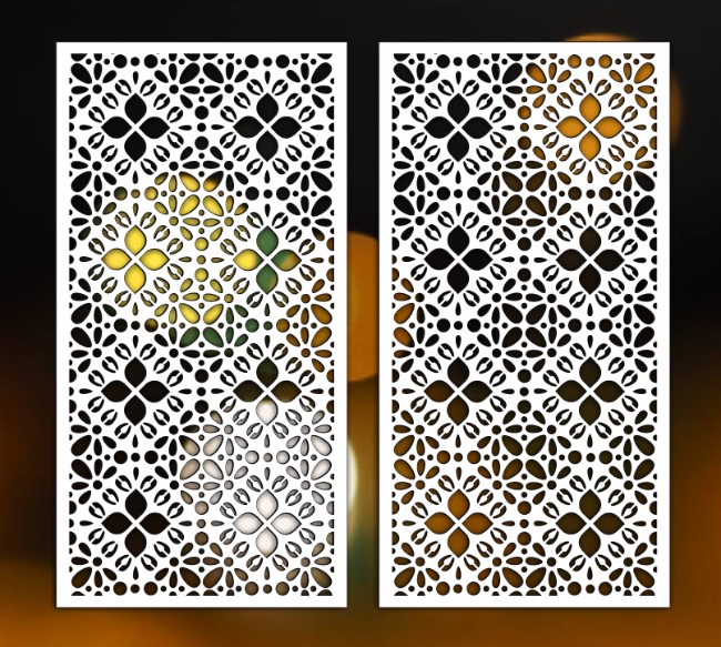 Design pattern panel screen