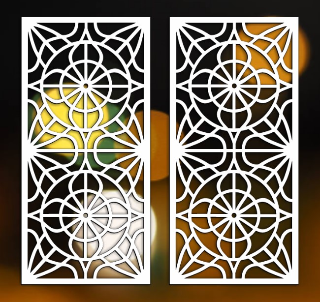 Design pattern panel screen