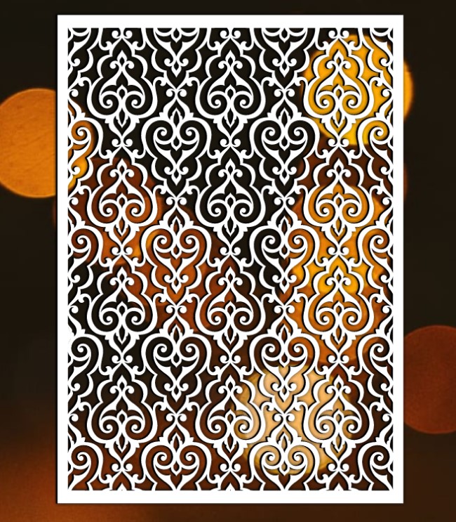 Design pattern panel screen