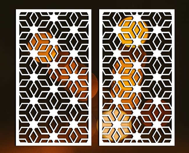 Design pattern panel screen