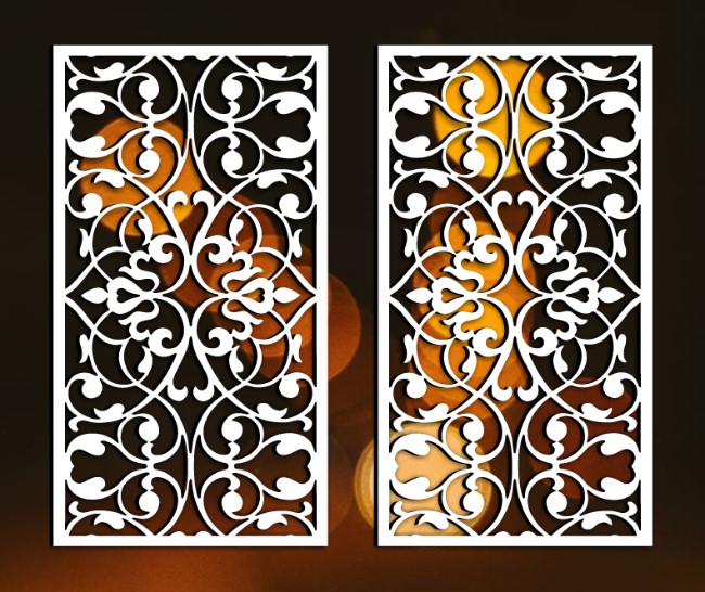 Design pattern panel screen