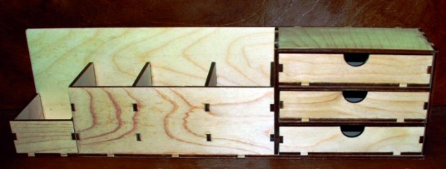 Drawer chest and pencil holder