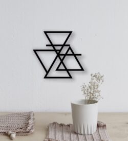 Geometry wall decor