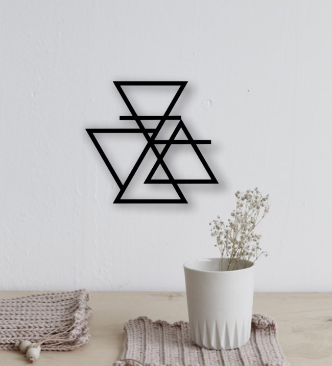 Geometry wall decor