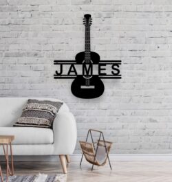 Guitar wall decor