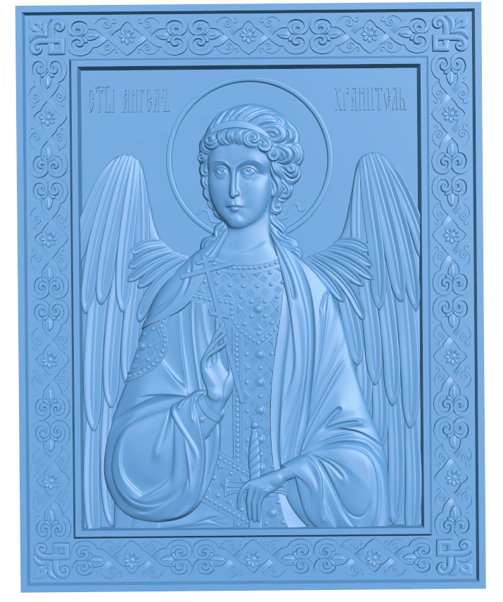 Icon Guardian Angel – 3D Model – Vector files