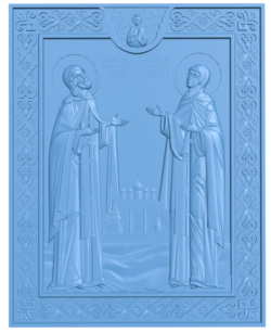 Icon of Peter and Fevronya