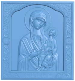 Icon of the Tikhvin Mother of God