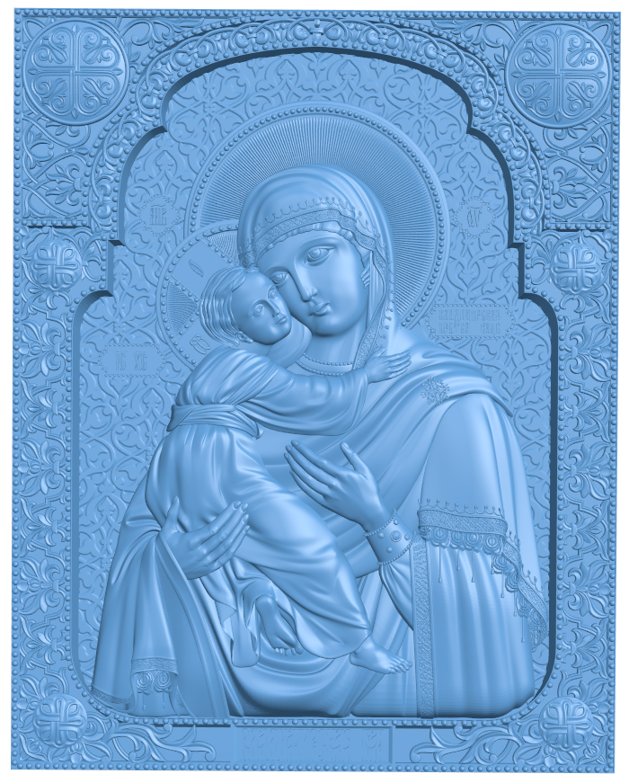 Icon of the Vladimir Mother of God