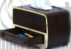 Radio Napkin holder