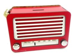 Radio piggy bank