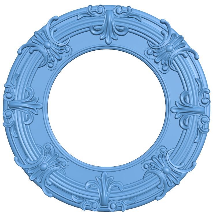 Round frame pattern (2)