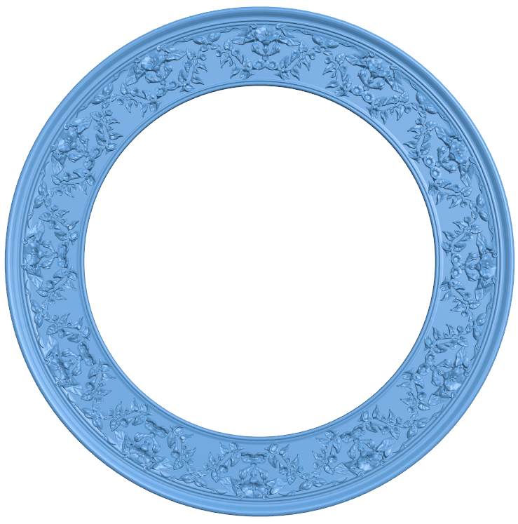 Round frame pattern (3)