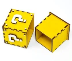 Super Mario question mark box