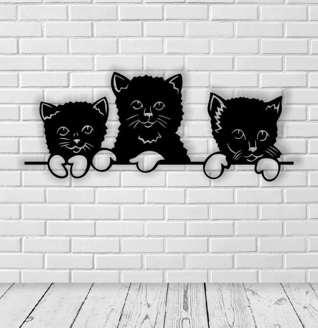 Three little kittens