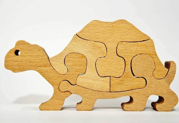 Turtle puzzle piece