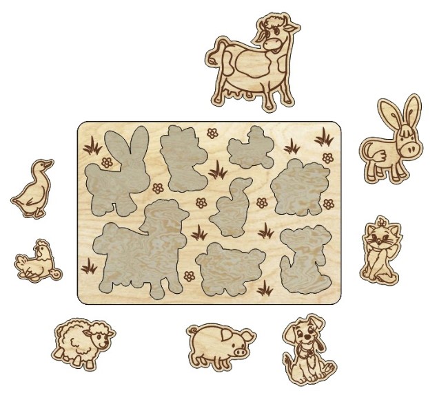 Animal puzzle