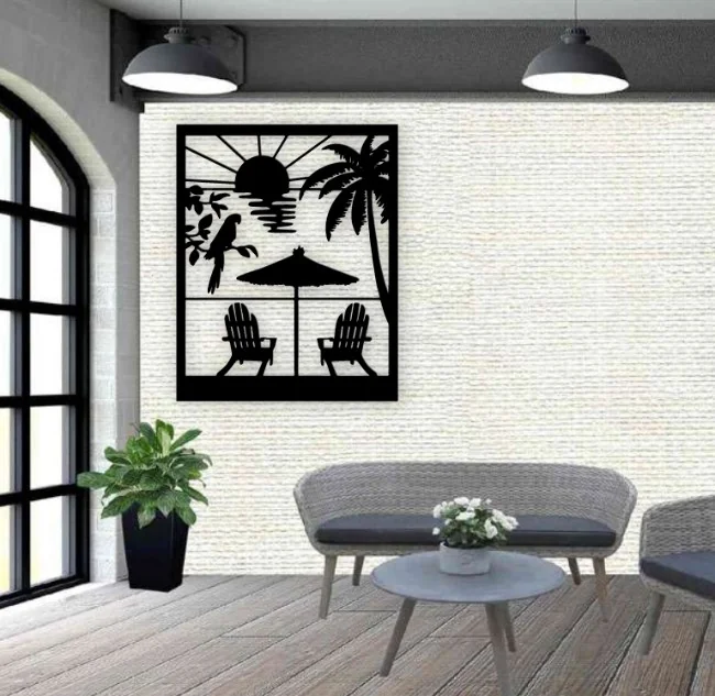 Beach wall decor