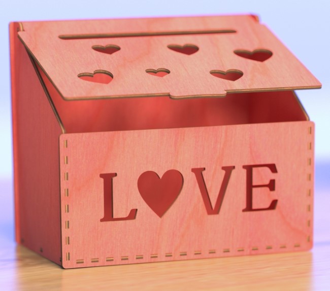 Box valentine's day