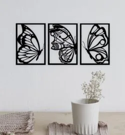 Butterfly wall decor