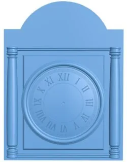 Clock face panel