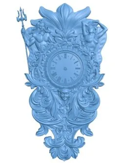 Clock face panel