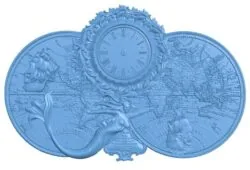 Clock face panel