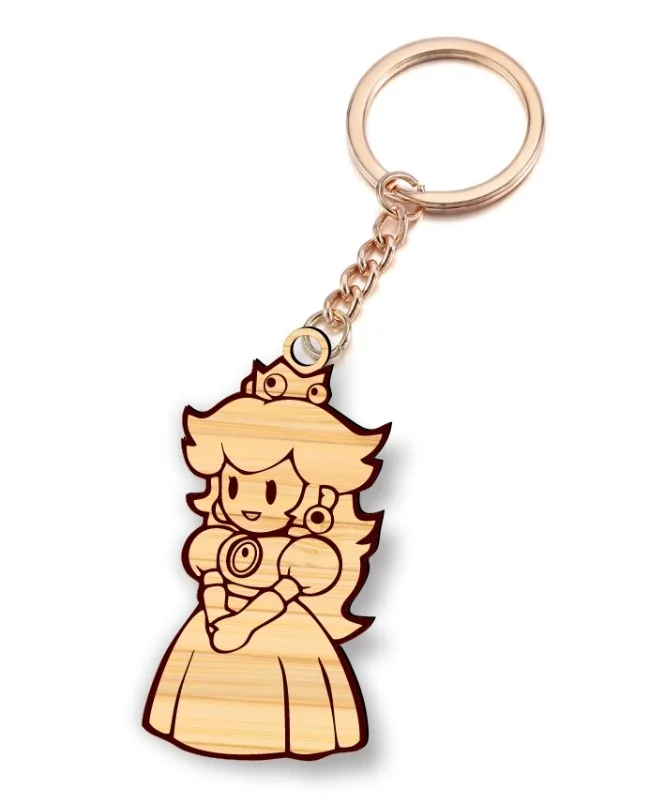 Daisy Princess keychain