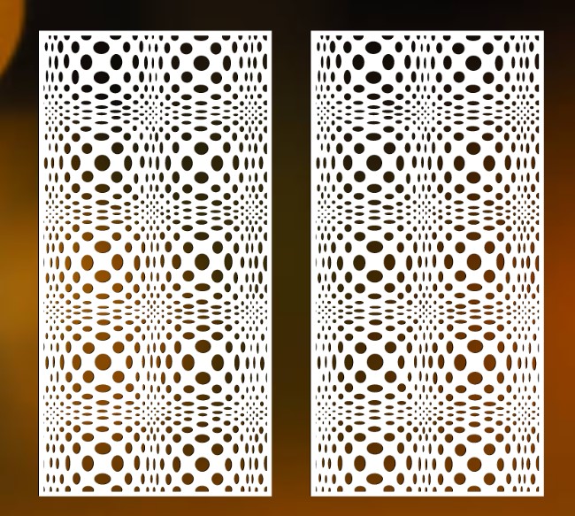 Design pattern panel screen