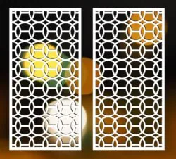 Design pattern panel screen