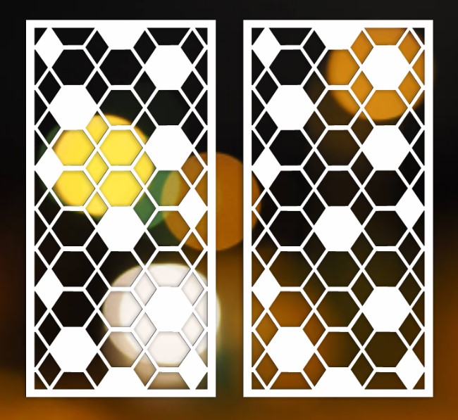 Design pattern panel screen