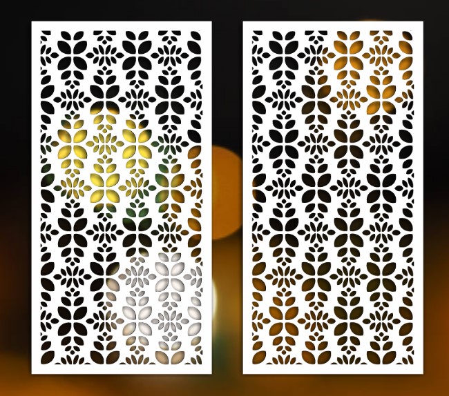 Design pattern panel screen